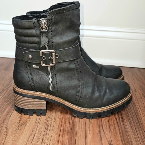 Spring Step Shoes - Spring Step Relife Smokies R-TEX Water-Resistant Black Boots – Size 41